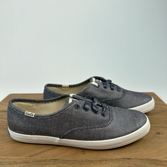 Keds Shoes - New NIB Womens Keds Champion Matte Metallic Blue Shoes‎ Sneakers Size 6.5 M